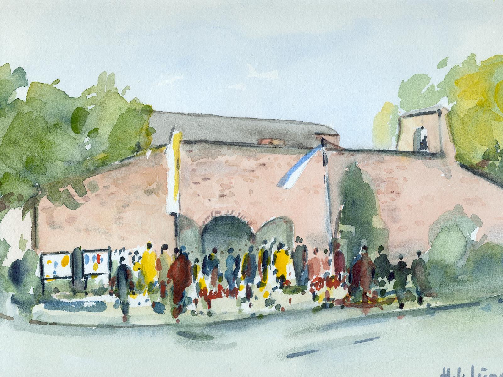 Aquarell St. Johannes Aquarell St. Johannes