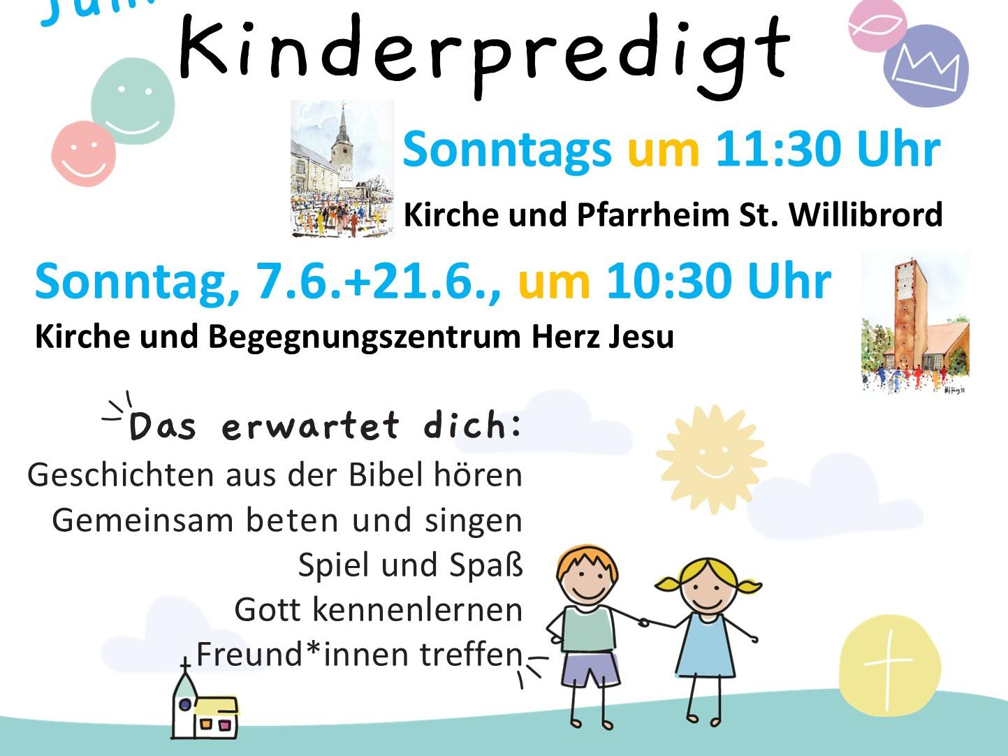 Kinderpredigt Kinderpredigt