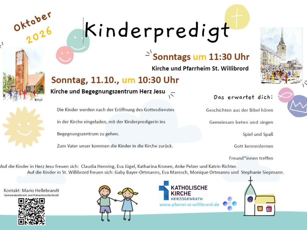 Kinderpredigt Kinderpredigt