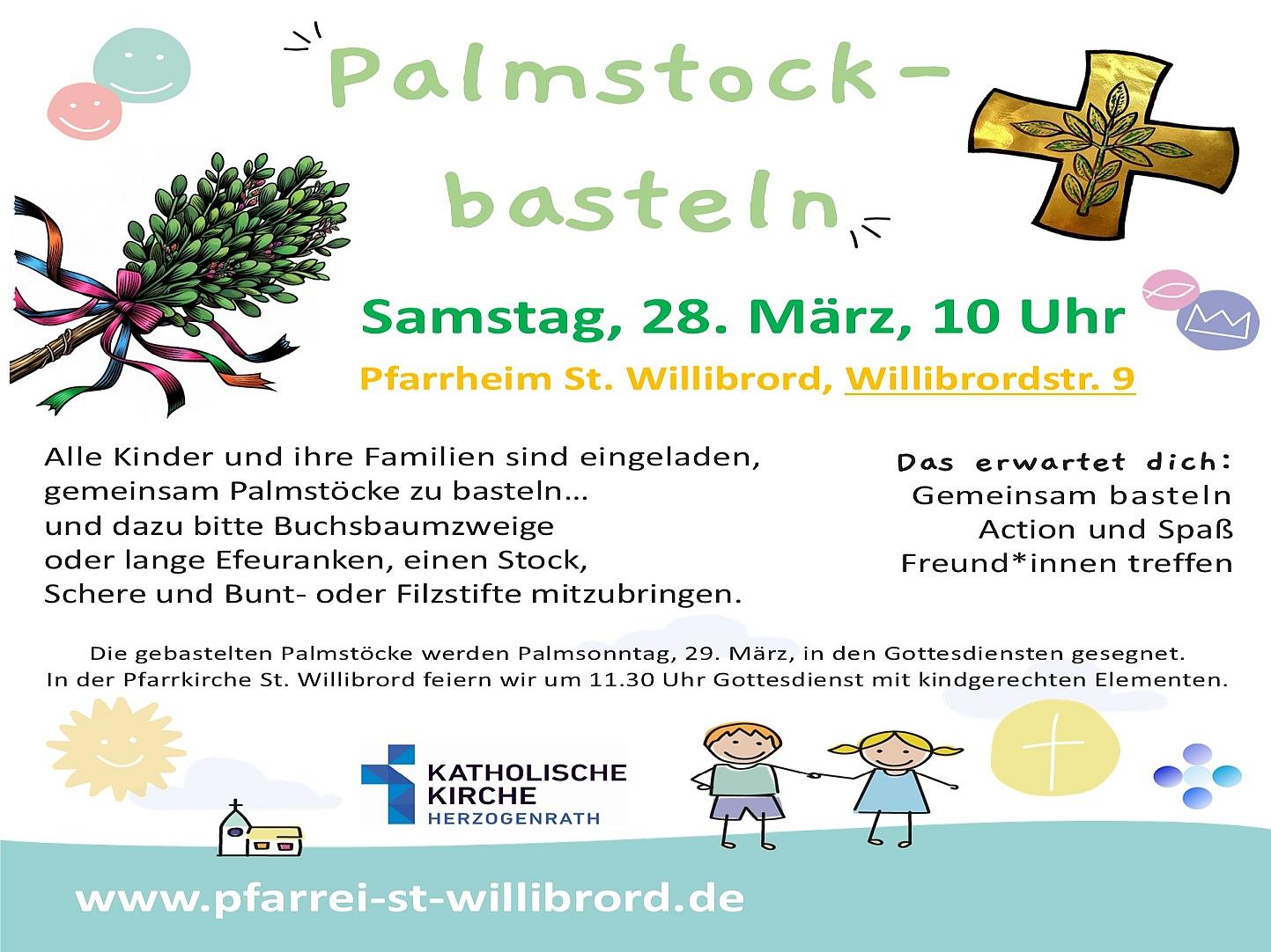 Einladung Palmstockpasteln Einladung Palmstockpasteln